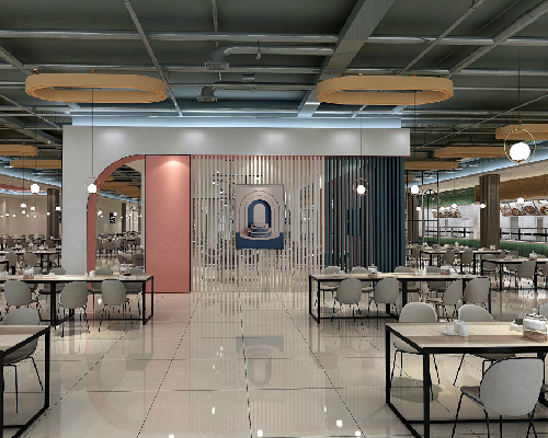 河南大學(xué)一層餐廳